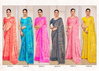 Vanilla 12 By Ruchi Chiffon Saree With Swarovski On Border Wholesale Price In Surat